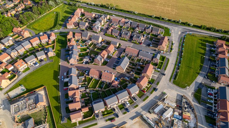 arial housing tract